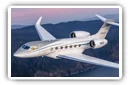 Gulfstream private jets desktop wallpapers UltraWide 21:9 3440x1440 and 2560x1080