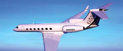Gulfstream G550 private jet wallpapers UltraWide 21:9