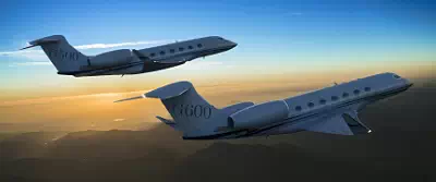Gulfstream G600 private jet wallpapers UltraWide 21:9
