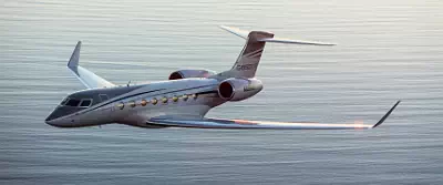 Gulfstream G650ER private jet wallpapers UltraWide 21:9