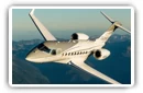 Gulfstream G280 private jets desktop wallpapers UltraWide 21:9 3440x1440 and 2560x1080