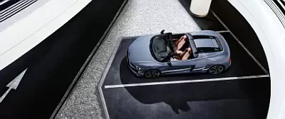 Audi R8 Spyder V10 performance RWD car wallpapers UltraWide 21:9