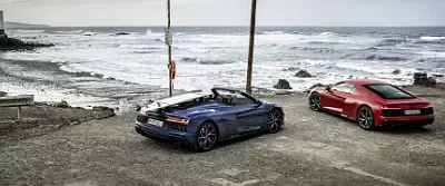 Audi R8 V10 performance RWD car wallpapers UltraWide 21:9