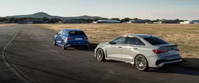 Audi RS3 Sedan performance edition car wallpapers UltraWide 21:9