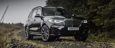 BMW X7 M50d UK-spec car wallpapers UltraWide 21:9