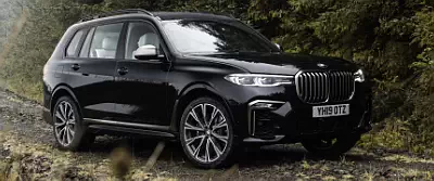 BMW X7 M50d UK-spec car wallpapers UltraWide 21:9