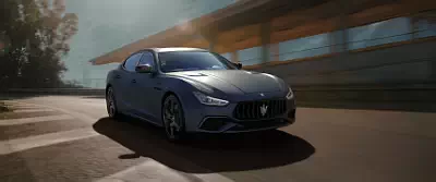 Maserati Ghibli MC Edition (Blu Vittoria) car wallpapers UltraWide 21:9