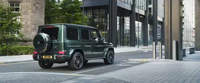 Mercedes-Benz G 400 d AMG Line UK-spec car wallpapers UltraWide 21:9