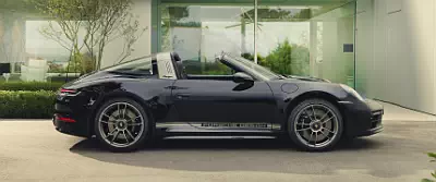 Porsche 911 Targa 4 GTS Edition 50 Years Porsche Design car wallpapers UltraWide 21:9