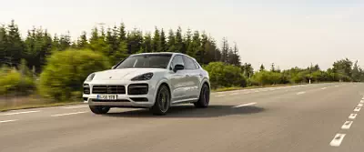 Porsche Cayenne Turbo S E-Hybrid Coupe car wallpapers UltraWide 21:9