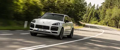 Porsche Cayenne Turbo S E-Hybrid Coupe car wallpapers UltraWide 21:9