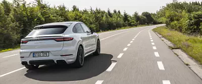 Porsche Cayenne Turbo S E-Hybrid Coupe car wallpapers UltraWide 21:9